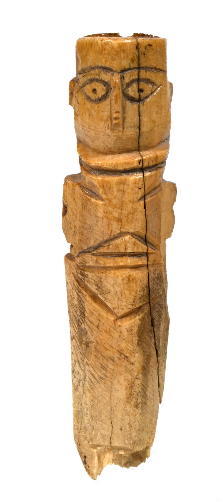 Coptic Carved Bone Figure of a Standing Figure