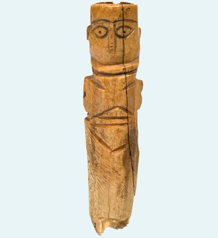 Coptic Carved Bone Figure of a Standing Figure