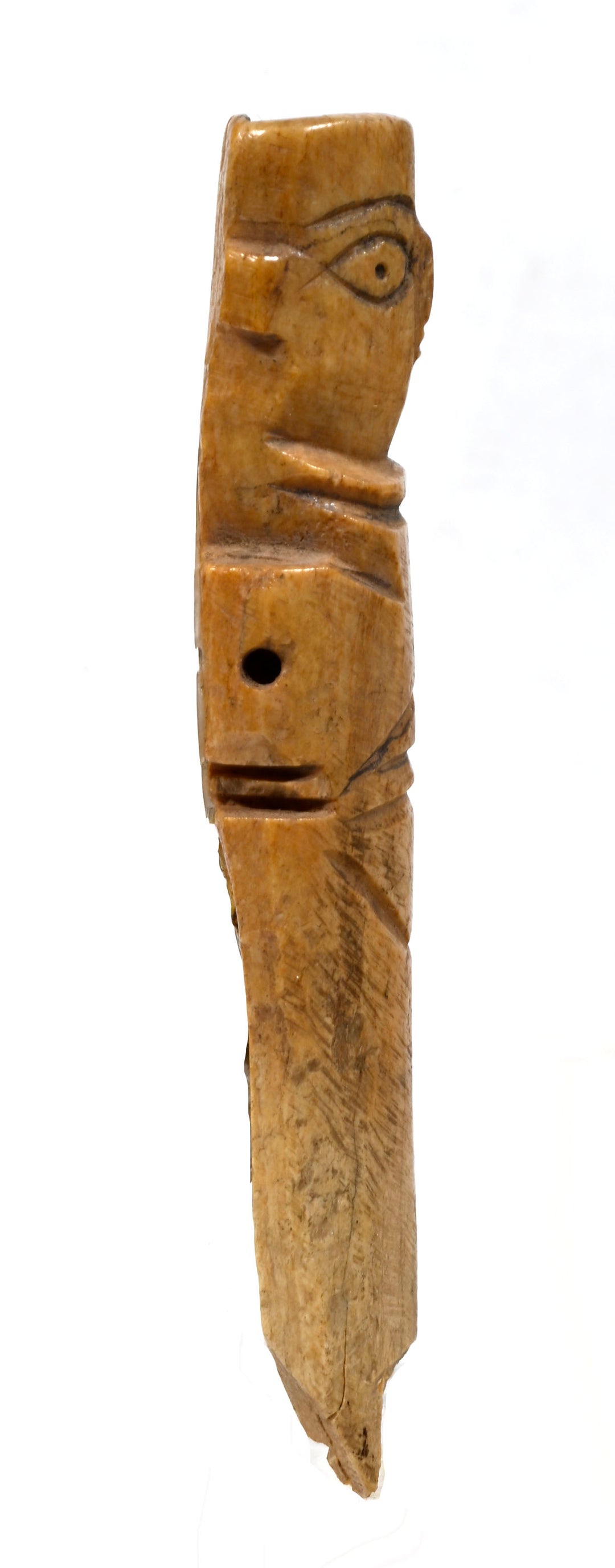 Coptic Carved Bone Figure of a Standing Figure