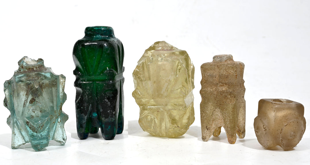 Islamic Glass Molar Flasks (5)