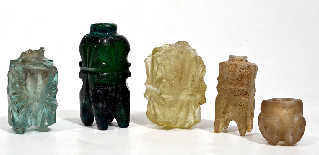 Islamic Glass Molar Flasks (5)