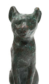 Egyptian Bronze Seated Cat
