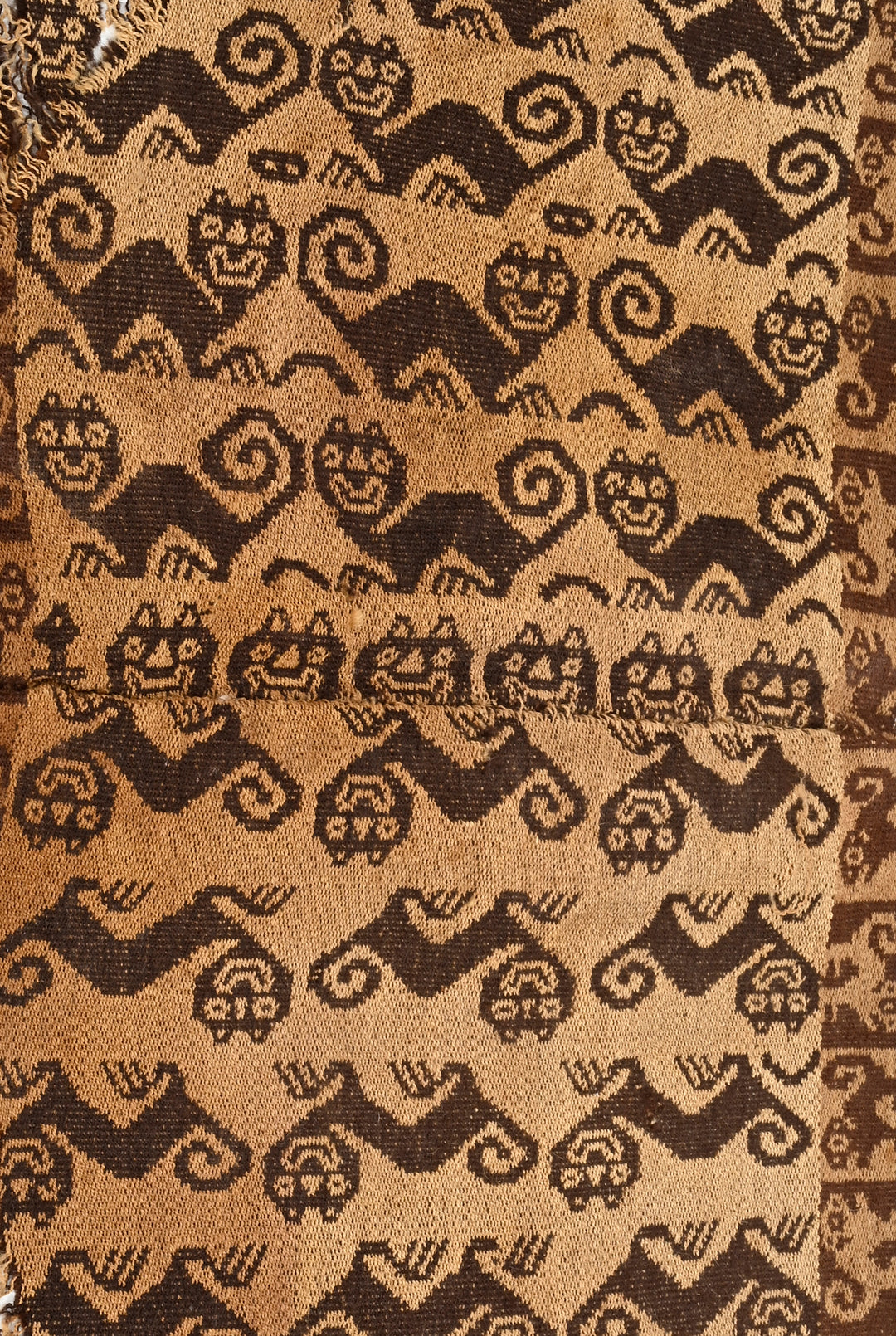 Chimu  Woven Textile Panel with Cats