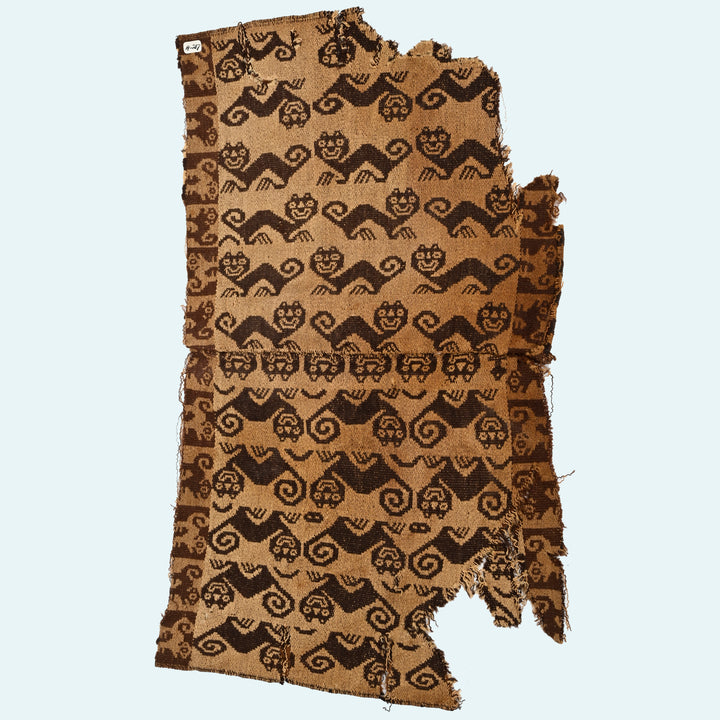 Chimu  Woven Textile Panel with Cats