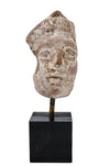Greco-Roman Egyptian Terracotta Female Face Fragment