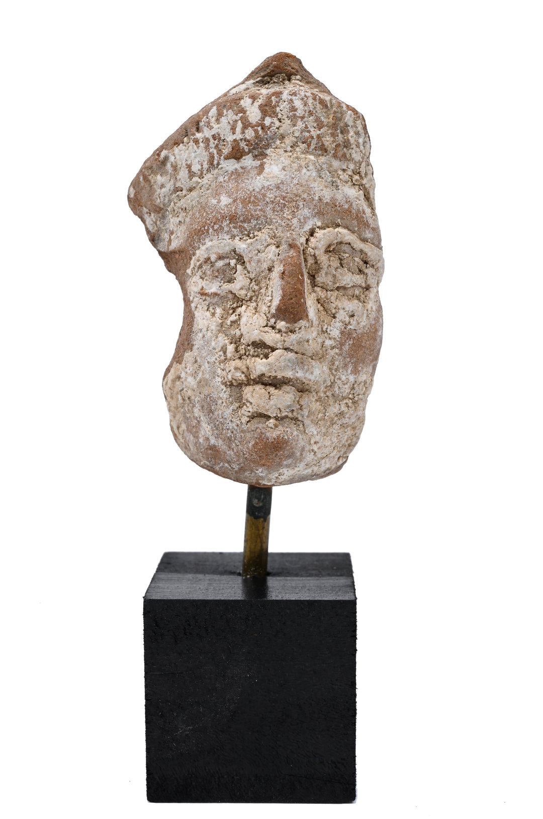 Greco-Roman Egyptian Terracotta Female Face Fragment