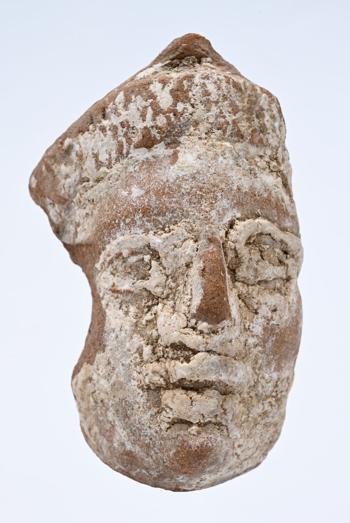 Greco-Roman Egyptian Terracotta Female Face Fragment