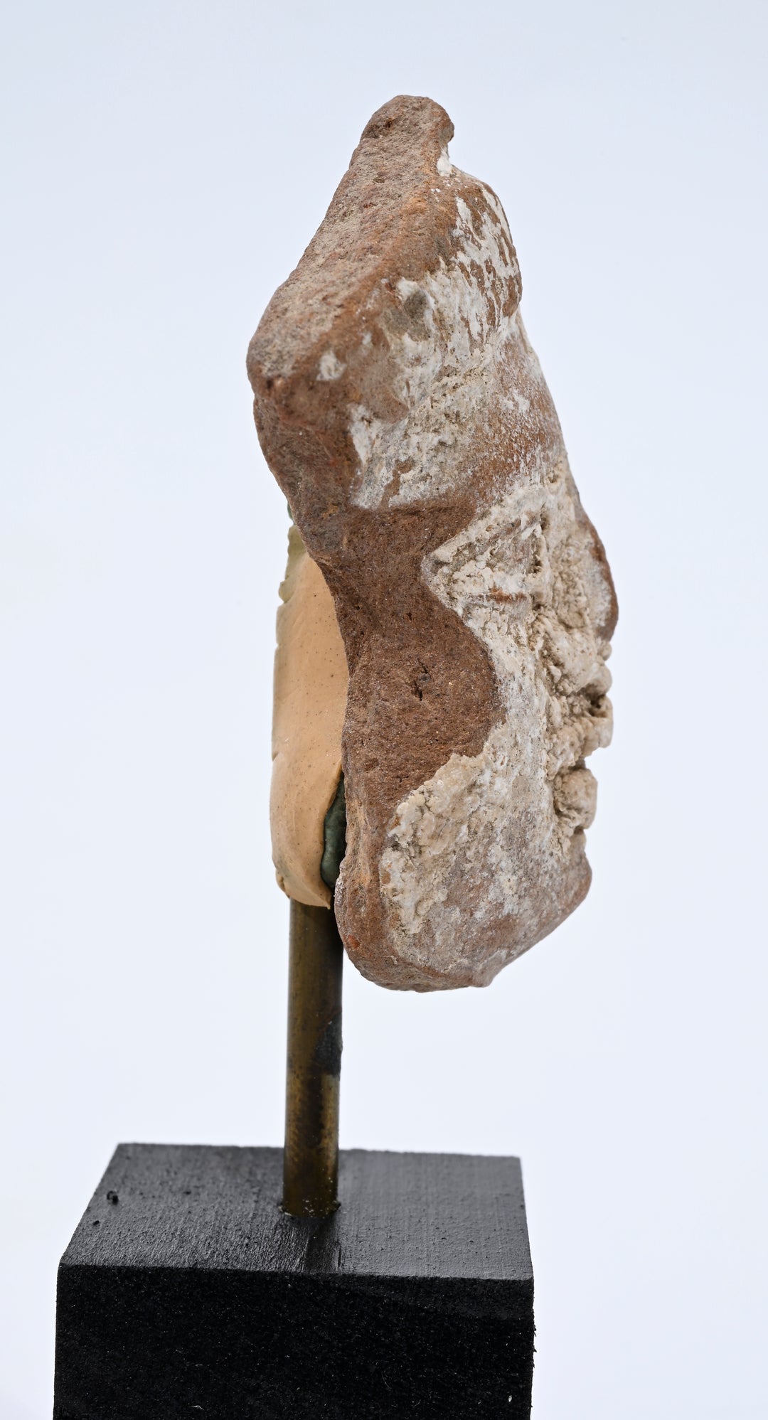 Greco-Roman Egyptian Terracotta Female Face Fragment