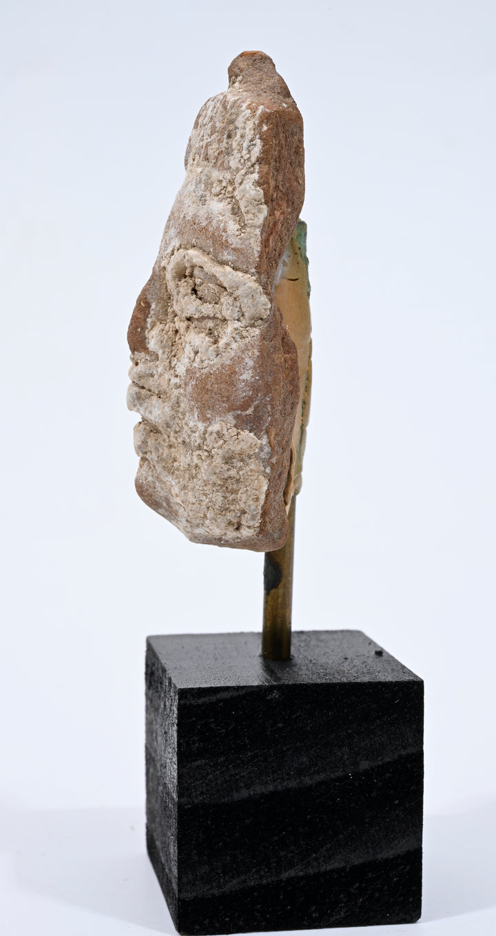Greco-Roman Egyptian Terracotta Female Face Fragment