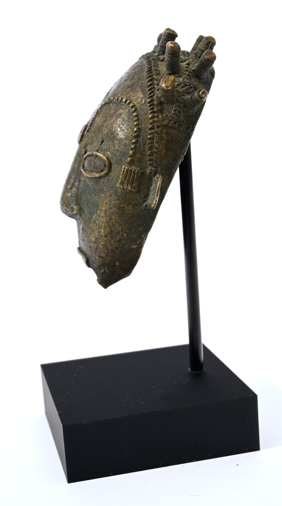 Baule Cast Bronze Miniature Maskette