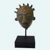 Baule Cast Bronze Miniature Maskette