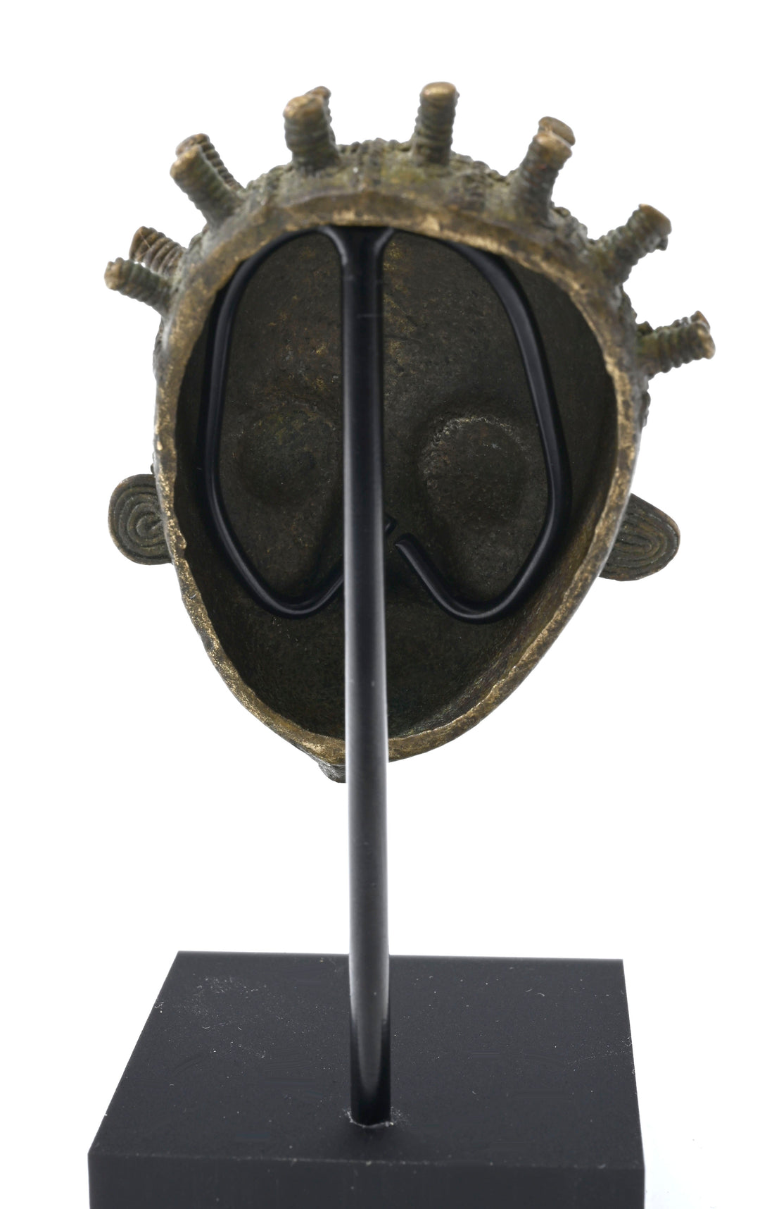 Baule Cast Bronze Miniature Maskette
