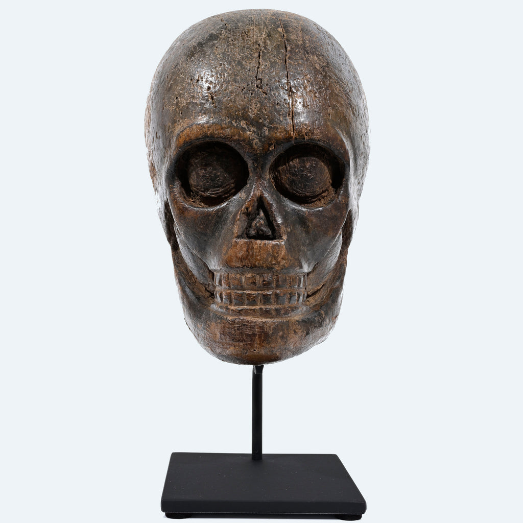 Philippine Taka Papier-Mâché Skull Mold