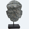 Pre-Columbian Mezcala Guerrero Serpentine Stone Masket