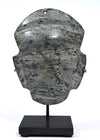 Pre-Columbian Mezcala Guerrero Serpentine Stone Masket