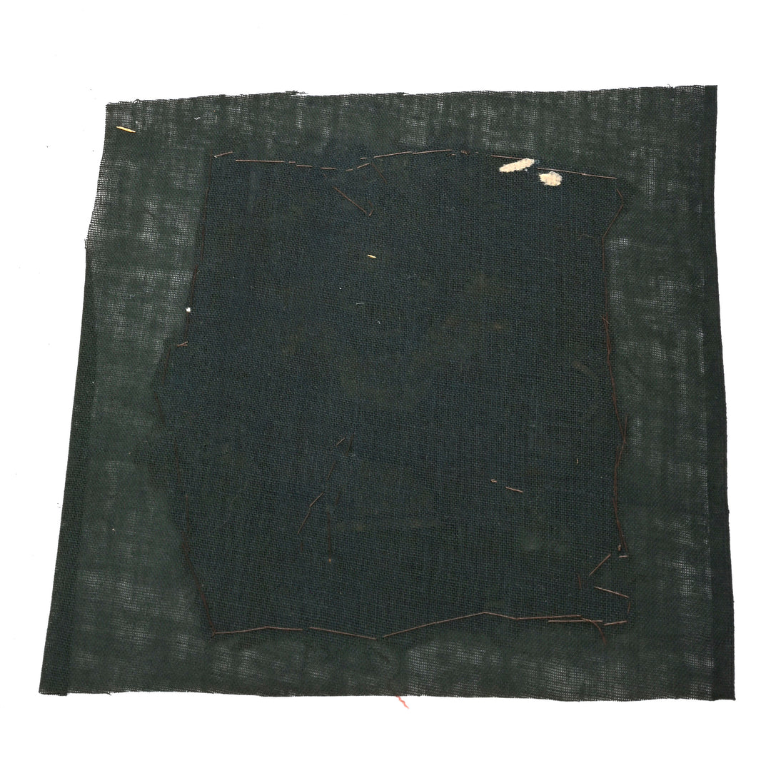 Pre-Columbian Chancay Textile Panel with Warrior-Deity Holding Trophy Heads