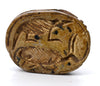 Egyptian Hyksos Tan Steatite Design Class Scarab
