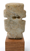 Pre-Columbian Mixtec Carved Greenstone Amuletic Pinata Figure