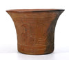 Pre-Columbian Chavin Deity Incised Ritual Vessel