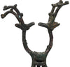 Ancient Luristan Bronze Openwork Heraldic Finial