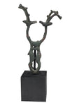 Ancient Luristan Bronze Openwork Heraldic Finial