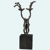 Ancient Luristan Bronze Openwork Heraldic Finial
