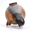 Pre-Columbian Nazca Polychrome Pottery Feline Effigy Vessel