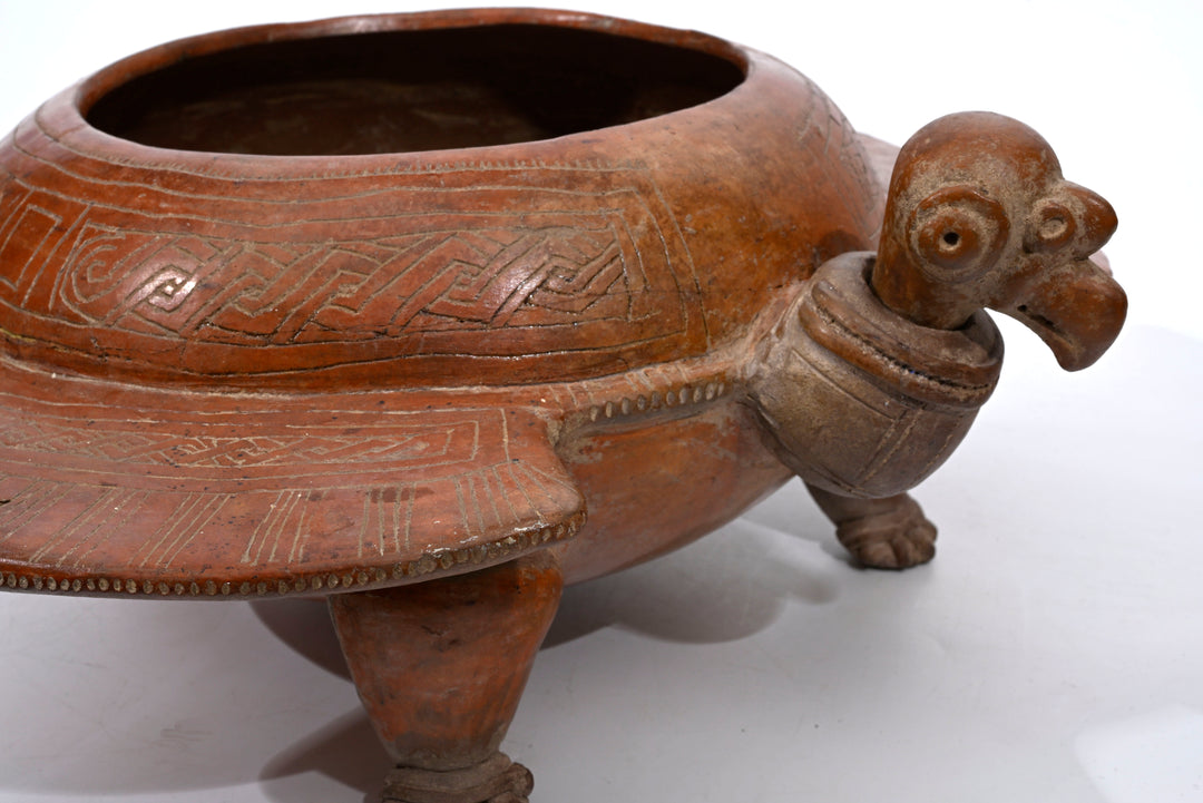 Pre-Columbian Costa Rica Avian Effigy Tripod Vessel