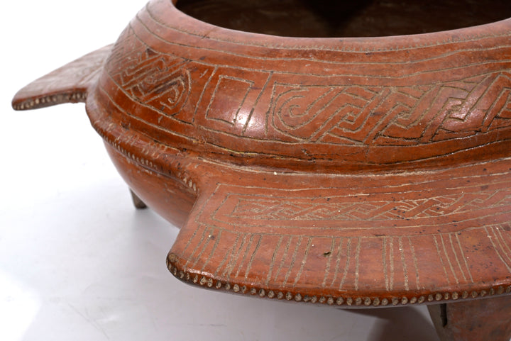 Pre-Columbian Costa Rica Avian Effigy Tripod Vessel