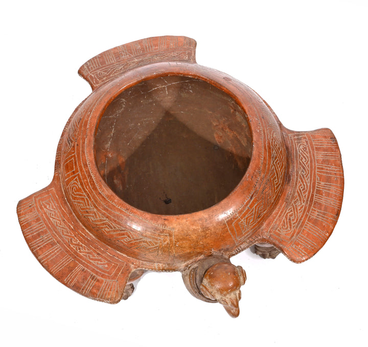 Pre-Columbian Costa Rica Avian Effigy Tripod Vessel