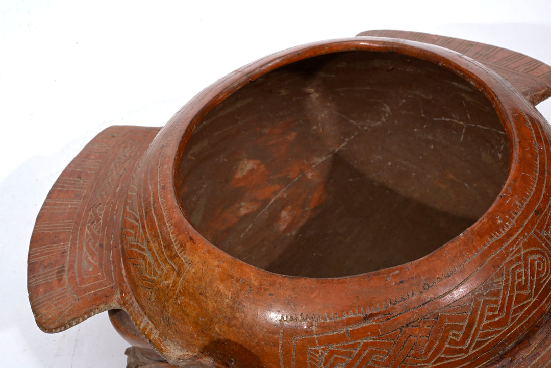 Pre-Columbian Costa Rica Avian Effigy Tripod Vessel