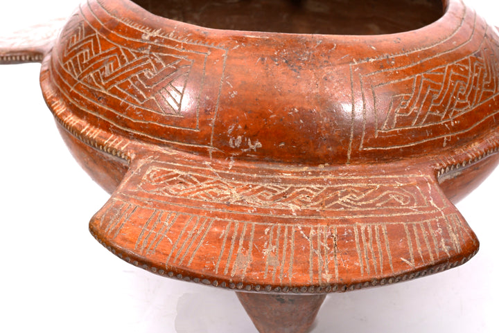 Pre-Columbian Costa Rica Avian Effigy Tripod Vessel