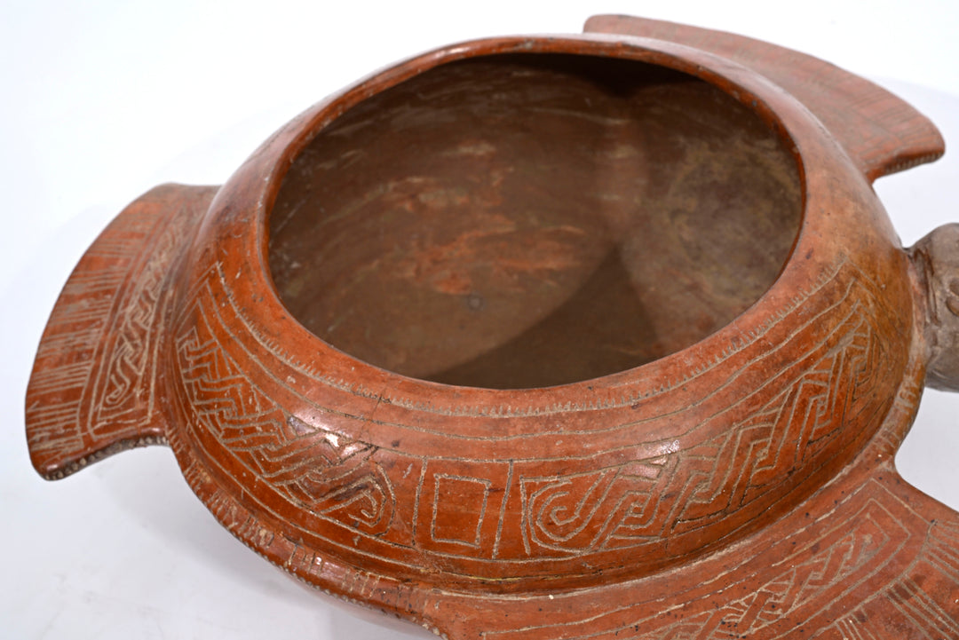 Pre-Columbian Costa Rica Avian Effigy Tripod Vessel