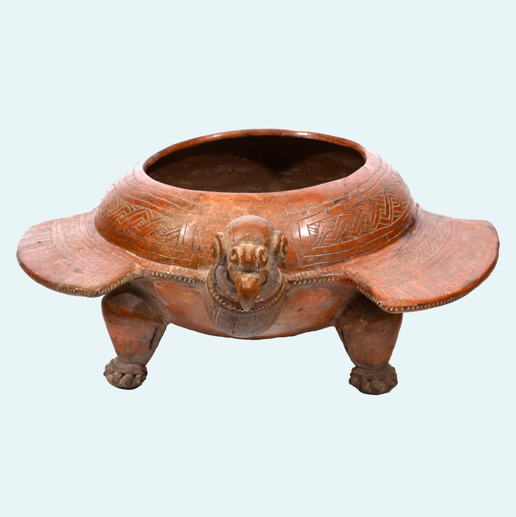 Pre-Columbian Costa Rica Avian Effigy Tripod Vessel