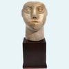 Ancient South Arabian Marble Votive Head
