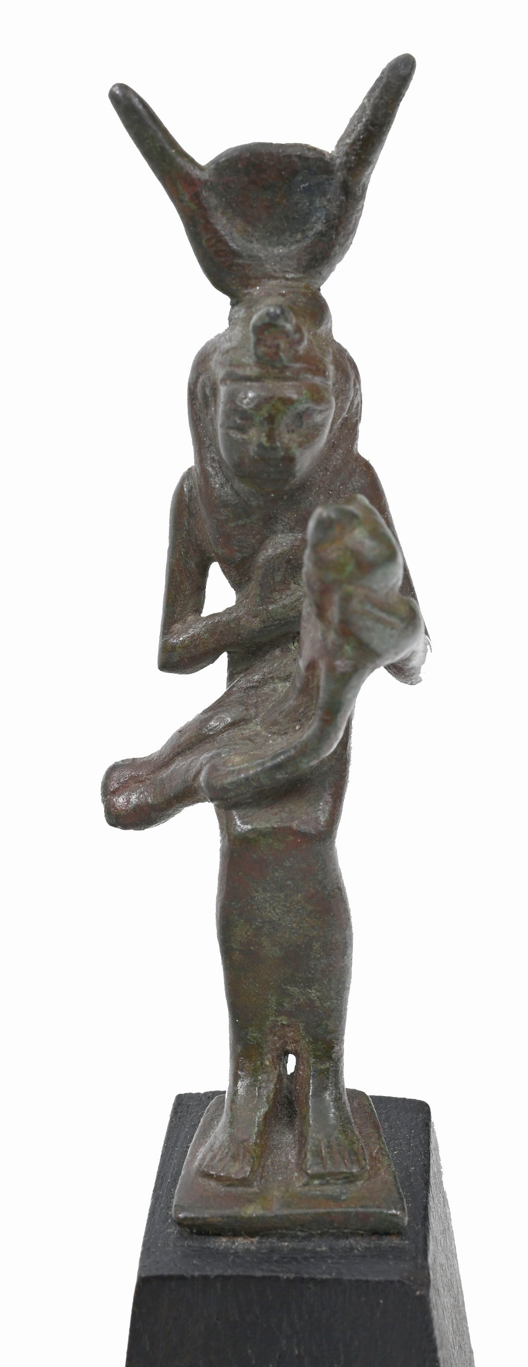 Ancient Egyptian Bronze Isis Lactans - Isis Nursing the Infant Horus