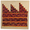 Chimú Textile Panel with Stepped Bird Rows