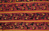 Chimú Textile Panel with Stepped Bird Rows