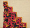 Chimú Textile Panel with Stepped Bird Rows
