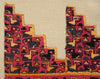 Chimú Textile Panel with Stepped Bird Rows