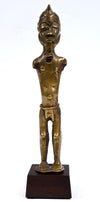Baule Cast Bronze Miniature Male Figure