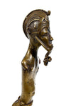 Baule Cast Bronze Miniature Male Figure