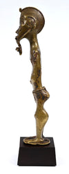 Baule Cast Bronze Miniature Male Figure