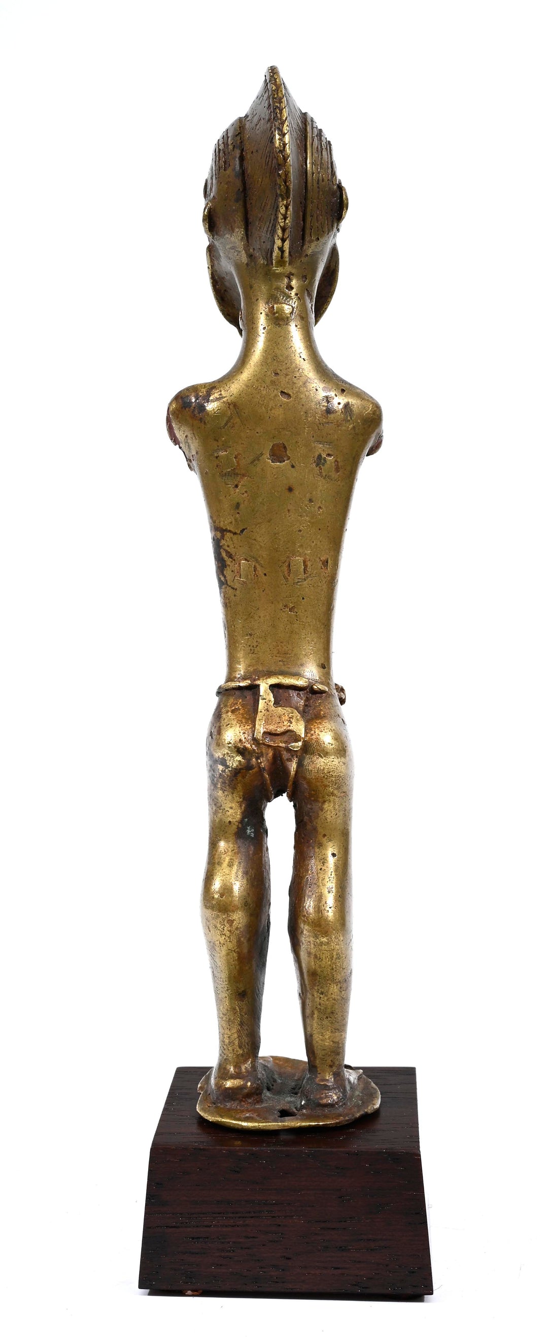 Baule Cast Bronze Miniature Male Figure