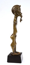Baule Cast Bronze Miniature Male Figure