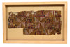 Huari Wari Camelid Wood Textile Panel