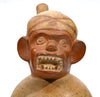 Moche Pottery Monkey God Stirrup Vessel