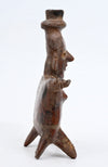 Nayarit Seated Female Figure with Lobed Jar