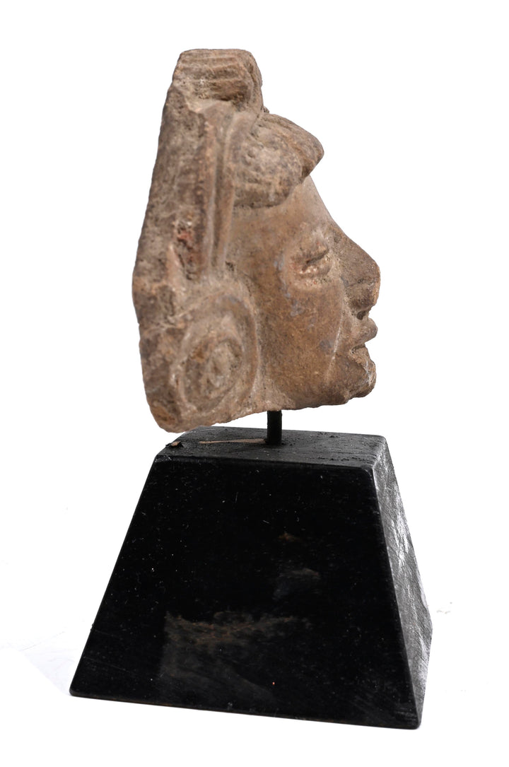 Pre-Columbian Maya Pottery Head