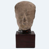 Han Dynasty Chinese Pottery Head of a Man